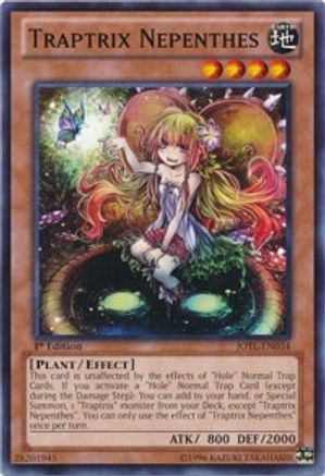 Traptrix Nepenthes (JOTL-EN034) - Judgment of the Light 1st Edition Judgment of the Light Yugioh Single  Squirtle Squad Card Shop.