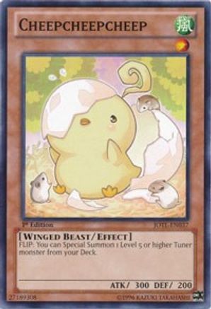 Cheepcheepcheep (JOTL-EN037) - Judgment of the Light 1st Edition Judgment of the Light Yugioh Single  Squirtle Squad Card Shop.
