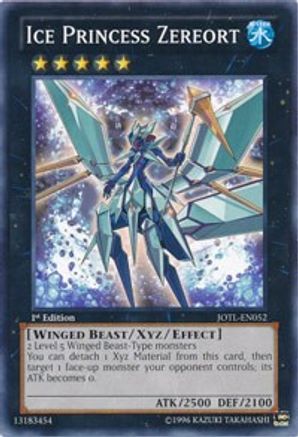 Ice Princess Zereort (JOTL-EN052) - Judgment of the Light 1st Edition Judgment of the Light Yugioh Single  Squirtle Squad Card Shop.