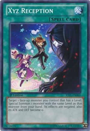 Xyz Reception (JOTL-EN060) - Judgment of the Light Unlimited Judgment of the Light Yugioh Single  Squirtle Squad Card Shop.