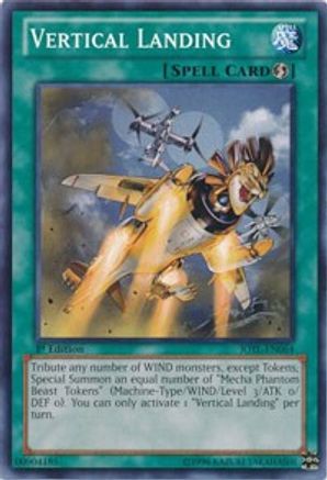 Vertical Landing (JOTL-EN064) - Judgment of the Light 1st Edition Judgment of the Light Yugioh Single  Squirtle Squad Card Shop.