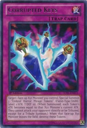 Corrupted Keys (JOTL-EN072) - Judgment of the Light 1st Edition Judgment of the Light Yugioh Single  Squirtle Squad Card Shop.