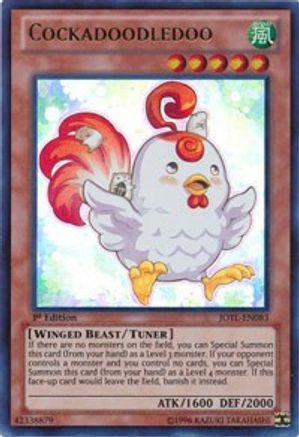 Cockadoodledoo (JOTL-EN083) - Judgment of the Light 1st Edition Judgment of the Light Yugioh Single  Squirtle Squad Card Shop.