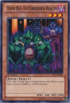 Tour Bus To Forbidden Realms (JOTL-EN085) - Judgment of the Light 1st Edition Judgment of the Light Yugioh Single  Squirtle Squad Card Shop.