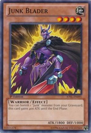 Junk Blader (JOTL-EN091) - Judgment of the Light Unlimited Judgment of the Light Yugioh Single  Squirtle Squad Card Shop.