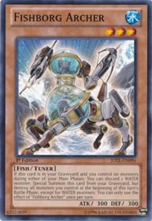 Fishborg Archer (JOTL-EN096) - Judgment of the Light 1st Edition Judgment of the Light Yugioh Single  Squirtle Squad Card Shop.