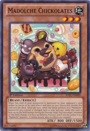 Madolche Chickolates (JOTL-EN099) - Judgment of the Light 1st Edition Judgment of the Light Yugioh Single  Squirtle Squad Card Shop.