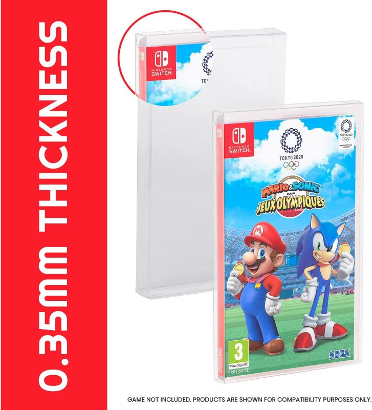 Nintendo Switch (Box) EVORETRO PET Protectors - Pack of 25 EVORETRO Canada Video Game Protectors  Squirtle Squad Card Shop.