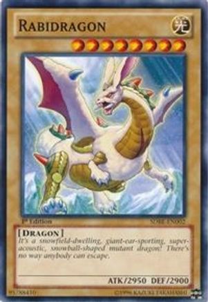 Rabidragon (SDBE-EN002) - Structure Deck: Saga of Blue-Eyes White Dragon 1st Edition Structure Deck: Saga of Blue-Eyes White Dragon Yugioh Single  Squirtle Squad Card Shop.