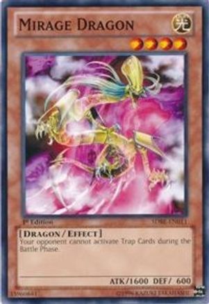 Mirage Dragon (SDBE-EN011) - Structure Deck: Saga of Blue-Eyes White Dragon Unlimited Structure Deck: Saga of Blue-Eyes White Dragon Yugioh Single  Squirtle Squad Card Shop.