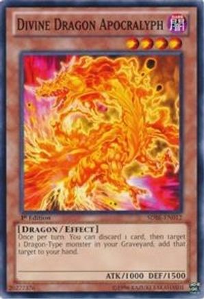 Divine Dragon Apocralyph (SDBE-EN012) - Structure Deck: Saga of Blue-Eyes White Dragon Unlimited Structure Deck: Saga of Blue-Eyes White Dragon Yugioh Single  Squirtle Squad Card Shop.