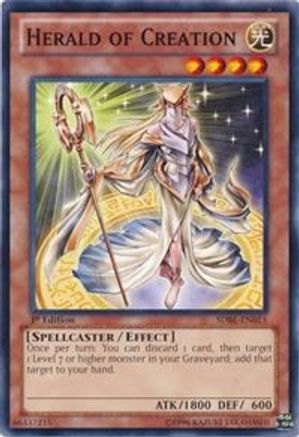 Herald of Creation (SDBE-EN015) - Structure Deck: Saga of Blue-Eyes White Dragon Unlimited Structure Deck: Saga of Blue-Eyes White Dragon Yugioh Single  Squirtle Squad Card Shop.
