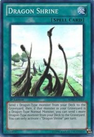 Dragon Shrine (SDBE-EN019) - Structure Deck: Saga of Blue-Eyes White Dragon Unlimited Structure Deck: Saga of Blue-Eyes White Dragon Yugioh Single  Squirtle Squad Card Shop.