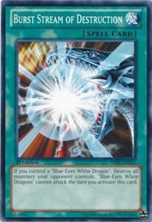 Burst Stream of Destruction (SDBE-EN021) - Structure Deck: Saga of Blue-Eyes White Dragon 1st Edition Structure Deck: Saga of Blue-Eyes White Dragon Yugioh Single  Squirtle Squad Card Shop.