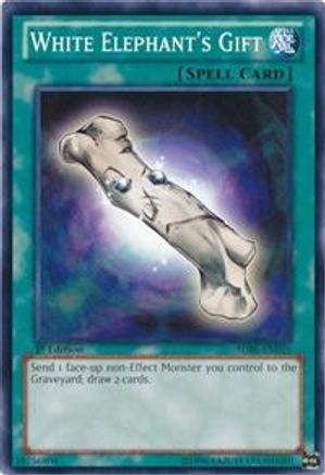 White Elephant's Gift (SDBE-EN026) - Structure Deck: Saga of Blue-Eyes White Dragon Unlimited Structure Deck: Saga of Blue-Eyes White Dragon Yugioh Single  Squirtle Squad Card Shop.