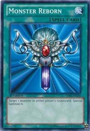 Monster Reborn (SDBE-EN028) - Structure Deck: Saga of Blue-Eyes White Dragon 1st Edition Structure Deck: Saga of Blue-Eyes White Dragon Yugioh Single  Squirtle Squad Card Shop.