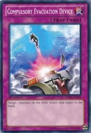 Compulsory Evacuation Device (SDBE-EN038) - Structure Deck: Saga of Blue-Eyes White Dragon 1st Edition Structure Deck: Saga of Blue-Eyes White Dragon Yugioh Single  Squirtle Squad Card Shop.