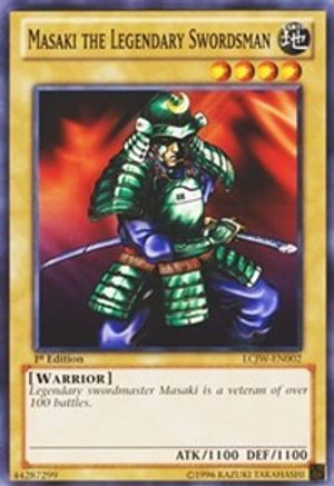 Masaki the Legendary Swordsman (LCJW-EN002) - Legendary Collection 4: Joey's World 1st Edition Legendary Collection 4: Joey's World Yugioh Single  Squirtle Squad Card Shop.