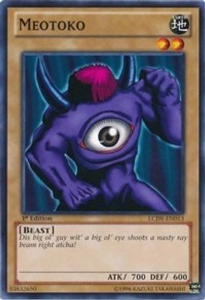 Meotoko (LCJW-EN013) - Legendary Collection 4: Joey's World 1st Edition Legendary Collection 4: Joey's World Yugioh Single  Squirtle Squad Card Shop.