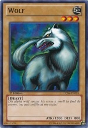 Wolf (LCJW-EN018) - Legendary Collection 4: Joey's World 1st Edition Legendary Collection 4: Joey's World Yugioh Single  Squirtle Squad Card Shop.