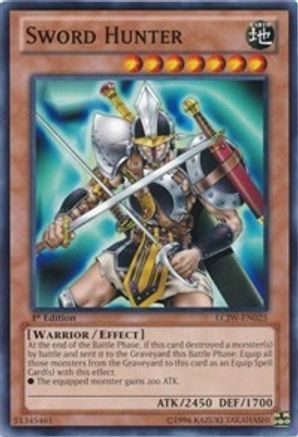 Sword Hunter (LCJW-EN025) - Legendary Collection 4: Joey's World 1st Edition Legendary Collection 4: Joey's World Yugioh Single  Squirtle Squad Card Shop.