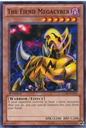The Fiend Megacyber (LCJW-EN029) - Legendary Collection 4: Joey's World 1st Edition Legendary Collection 4: Joey's World Yugioh Single  Squirtle Squad Card Shop.