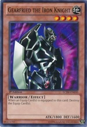 Gearfried the Iron Knight (LCJW-EN030) - Legendary Collection 4: Joey's World 1st Edition Legendary Collection 4: Joey's World Yugioh Single  Squirtle Squad Card Shop.