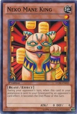 Neko Mane King (LCJW-EN035) - Legendary Collection 4: Joey's World 1st Edition Legendary Collection 4: Joey's World Yugioh Single  Squirtle Squad Card Shop.