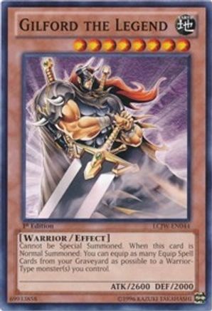 Gilford the Legend (LCJW-EN044) - Legendary Collection 4: Joey's World 1st Edition Legendary Collection 4: Joey's World Yugioh Single  Squirtle Squad Card Shop.
