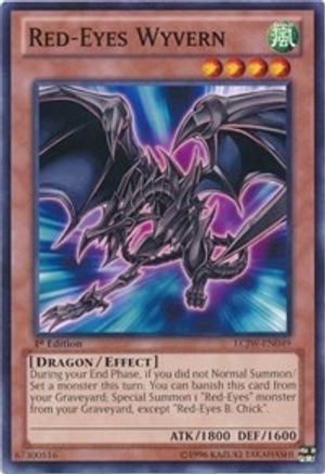 Red-Eyes Wyvern (LCJW-EN049) - Legendary Collection 4: Joey's World 1st Edition Legendary Collection 4: Joey's World Yugioh Single  Squirtle Squad Card Shop.