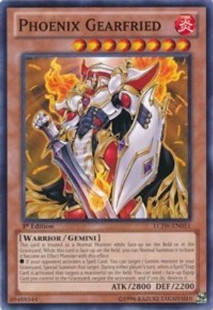 Phoenix Gearfried (LCJW-EN051) - Legendary Collection 4: Joey's World 1st Edition Legendary Collection 4: Joey's World Yugioh Single  Squirtle Squad Card Shop.