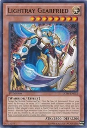 Lightray Gearfried (LCJW-EN052) - Legendary Collection 4: Joey's World 1st Edition Legendary Collection 4: Joey's World Yugioh Single  Squirtle Squad Card Shop.