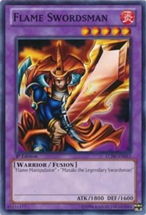 Flame Swordsman (LCJW-EN053) - Legendary Collection 4: Joey's World 1st Edition Legendary Collection 4: Joey's World Yugioh Single  Squirtle Squad Card Shop.