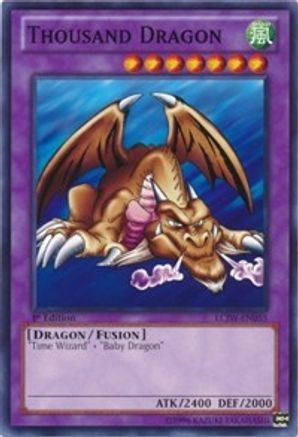 Thousand Dragon (LCJW-EN055) - Legendary Collection 4: Joey's World 1st Edition Legendary Collection 4: Joey's World Yugioh Single  Squirtle Squad Card Shop.