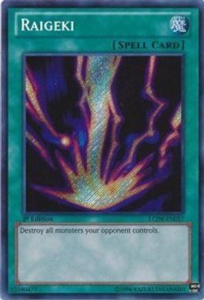 Raigeki (LCJW-EN057) - Legendary Collection 4: Joey's World 1st Edition Legendary Collection 4: Joey's World Yugioh Single  Squirtle Squad Card Shop.