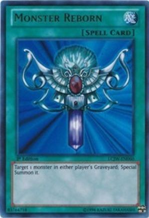 Monster Reborn (LCJW-EN060) - Legendary Collection 4: Joey's World 1st Edition Legendary Collection 4: Joey's World Yugioh Single  Squirtle Squad Card Shop.