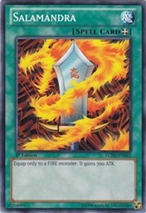 Salamandra (LCJW-EN062) - Legendary Collection 4: Joey's World 1st Edition Legendary Collection 4: Joey's World Yugioh Single  Squirtle Squad Card Shop.