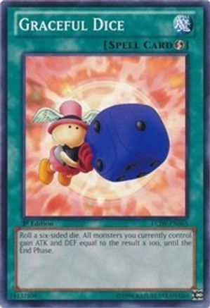 Graceful Dice (LCJW-EN065) - Legendary Collection 4: Joey's World 1st Edition Legendary Collection 4: Joey's World Yugioh Single  Squirtle Squad Card Shop.