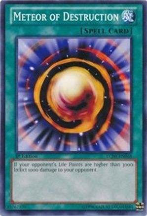 Meteor of Destruction (LCJW-EN068) - Legendary Collection 4: Joey's World 1st Edition Legendary Collection 4: Joey's World Yugioh Single  Squirtle Squad Card Shop.