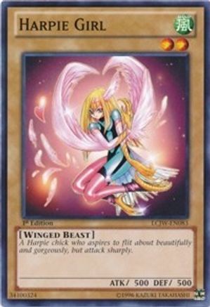 Harpie Girl (LCJW-EN083) - Legendary Collection 4: Joey's World 1st Edition Legendary Collection 4: Joey's World Yugioh Single  Squirtle Squad Card Shop.