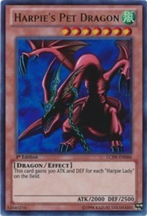 Harpie's Pet Dragon (LCJW-EN086) - Legendary Collection 4: Joey's World 1st Edition Legendary Collection 4: Joey's World Yugioh Single  Squirtle Squad Card Shop.