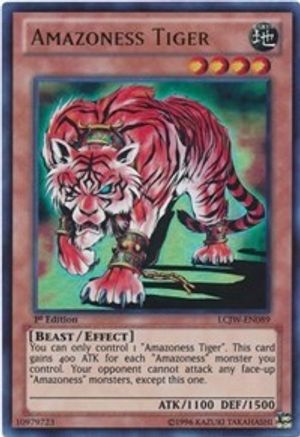 Amazoness Tiger (LCJW-EN089) - Legendary Collection 4: Joey's World 1st Edition Legendary Collection 4: Joey's World Yugioh Single  Squirtle Squad Card Shop.