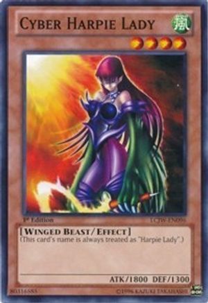Cyber Harpie Lady (LCJW-EN096) - Legendary Collection 4: Joey's World 1st Edition Legendary Collection 4: Joey's World Yugioh Single  Squirtle Squad Card Shop.
