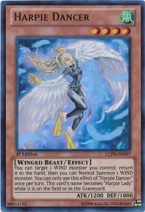 Harpie Dancer (LCJW-EN097) - Legendary Collection 4: Joey's World 1st Edition Legendary Collection 4: Joey's World Yugioh Single  Squirtle Squad Card Shop.