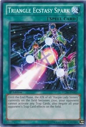 Triangle Ecstasy Spark (LCJW-EN103) - Legendary Collection 4: Joey's World 1st Edition Legendary Collection 4: Joey's World Yugioh Single  Squirtle Squad Card Shop.