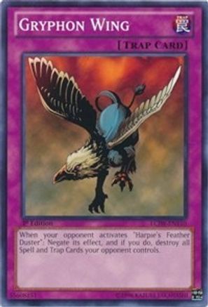 Gryphon Wing (LCJW-EN110) - Legendary Collection 4: Joey's World 1st Edition Legendary Collection 4: Joey's World Yugioh Single  Squirtle Squad Card Shop.