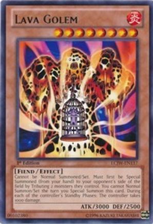 Lava Golem (LCJW-EN117) - Legendary Collection 4: Joey's World 1st Edition Legendary Collection 4: Joey's World Yugioh Single  Squirtle Squad Card Shop.