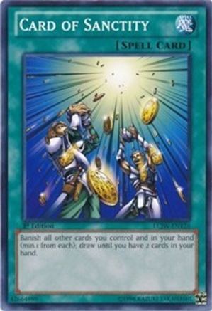 Card of Sanctity (LCJW-EN126) - Legendary Collection 4: Joey's World 1st Edition Legendary Collection 4: Joey's World Yugioh Single  Squirtle Squad Card Shop.