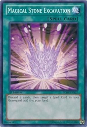 Magical Stone Excavation (LCJW-EN127) - Legendary Collection 4: Joey's World 1st Edition Legendary Collection 4: Joey's World Yugioh Single  Squirtle Squad Card Shop.