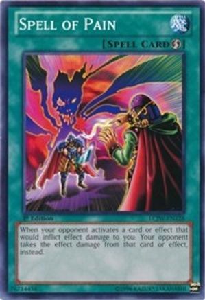 Spell of Pain (LCJW-EN128) - Legendary Collection 4: Joey's World 1st Edition Legendary Collection 4: Joey's World Yugioh Single  Squirtle Squad Card Shop.